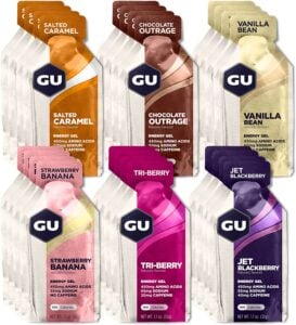 Best Nutrition for Peloton: GU Energy Gels