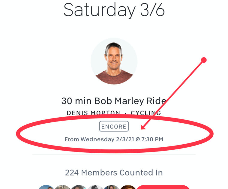 Screenshot of a class with the new section highlighted.