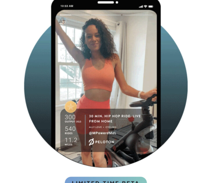 Screenshot of new IG story sharing feature.