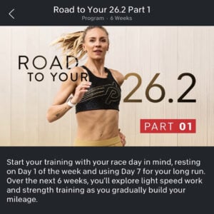 Image Credit Peloton App.