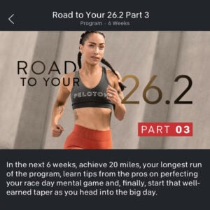 Image credit screenshot of Peloton app.