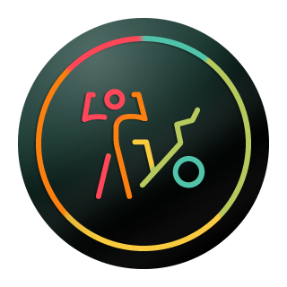 Image of the new Bike Bootcamp Strive Score badge.