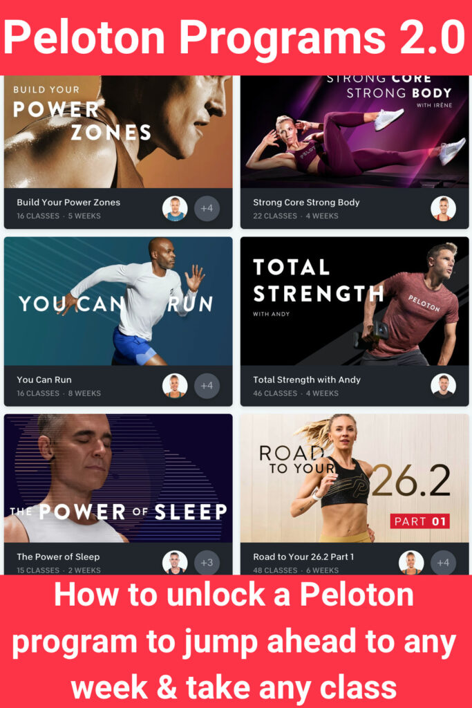 Peloton Program Update: Guide to unlocking Peloton programs, jumping to ...