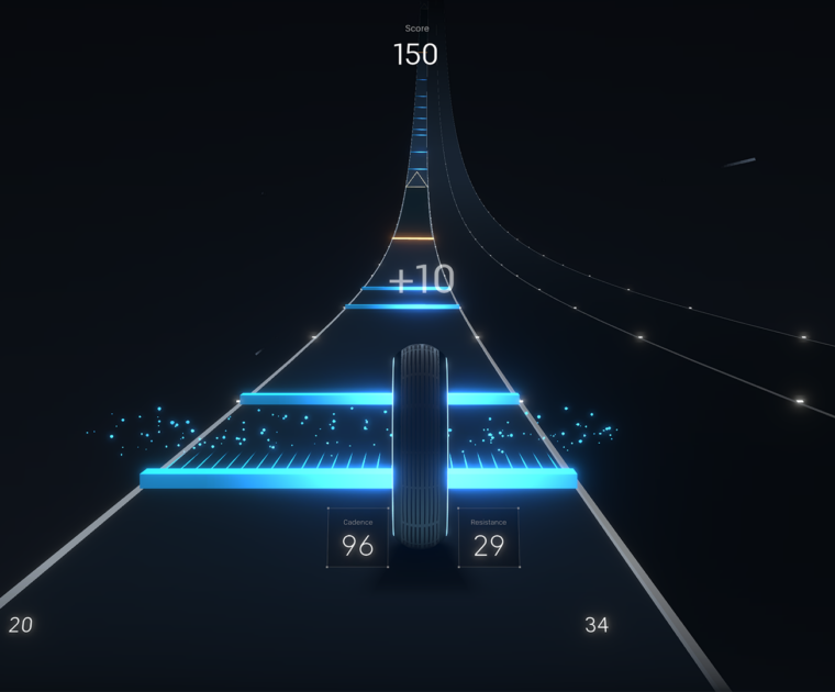 Image of the Lanebreak game from The Verge.