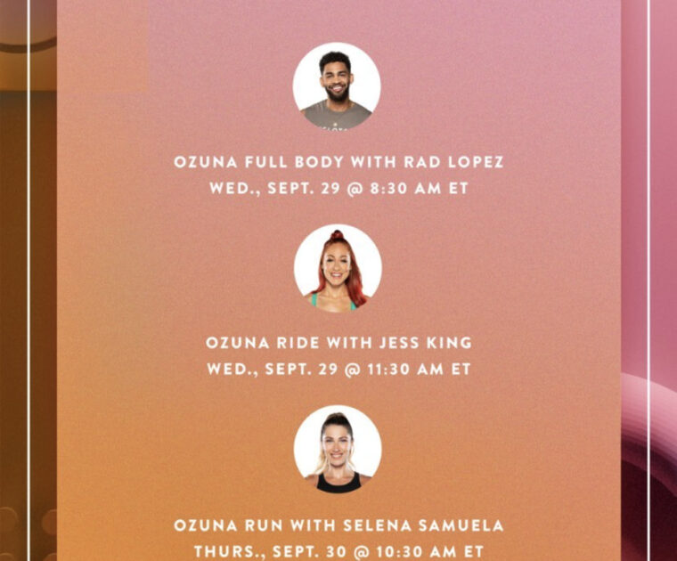 Image credit Peloton Instagram.