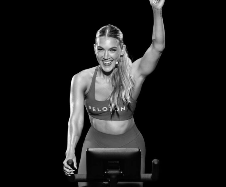 Callie Gullickson to teach Bike Bootcamp. Image credit Peloton social media.