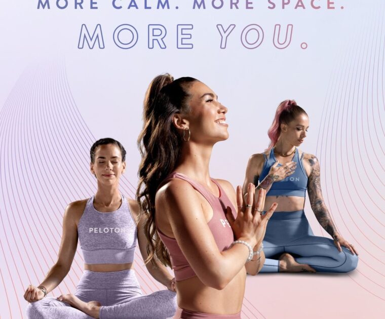 New Peloton Meditations available including German and Spanish language. Image credit Peloton Instagram.