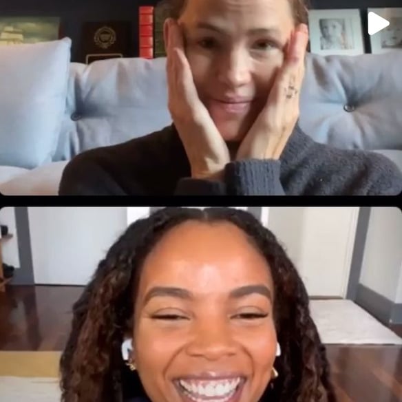 Chelsea Jackson Roberts reveals she's tested positive for Covid-19. Image credit Chelsea's Instagram.