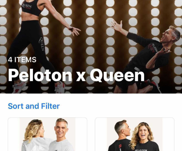 Image of Peloton x Queen apparel