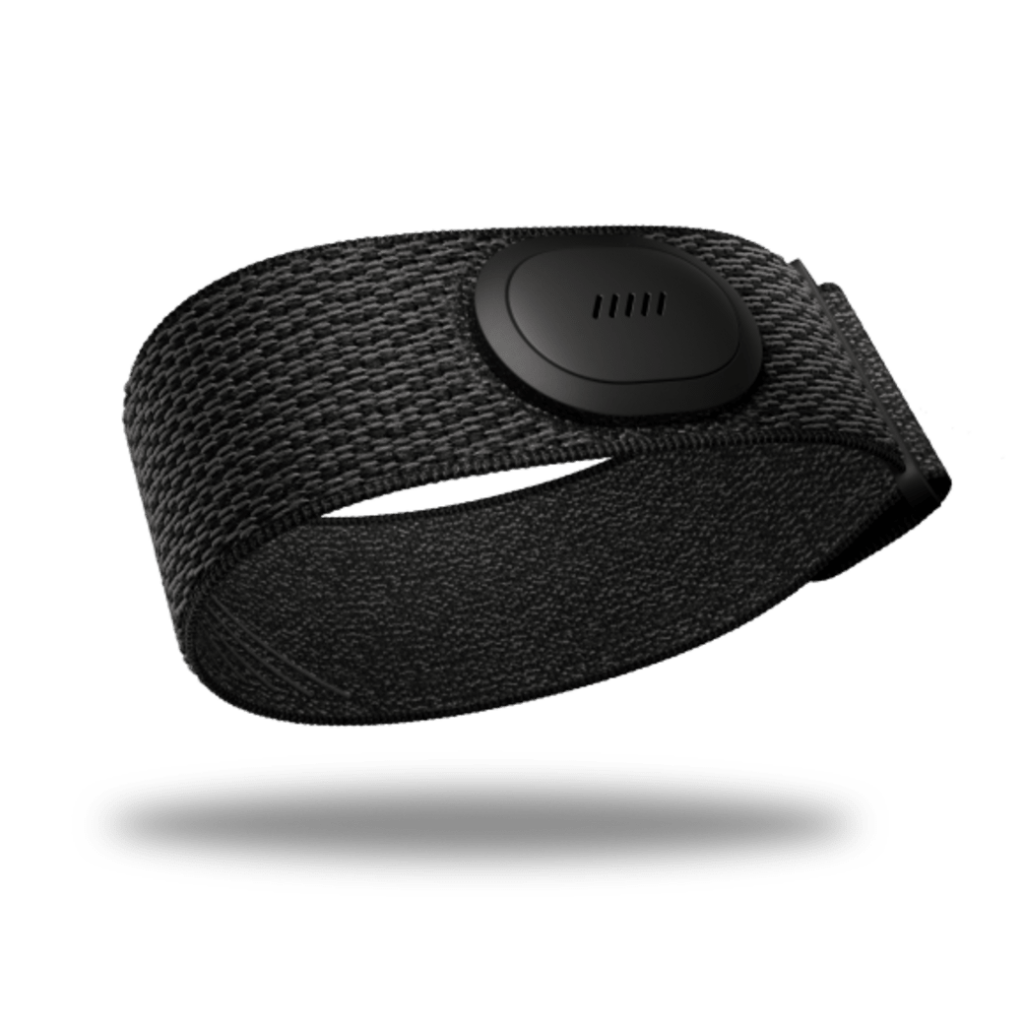 Full image of the new Peloton Heart Rate Band.
