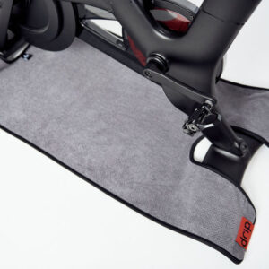 Best Bike Mat for under the Peloton Bike or Bike+: The Big Sweat by Drip Accessory