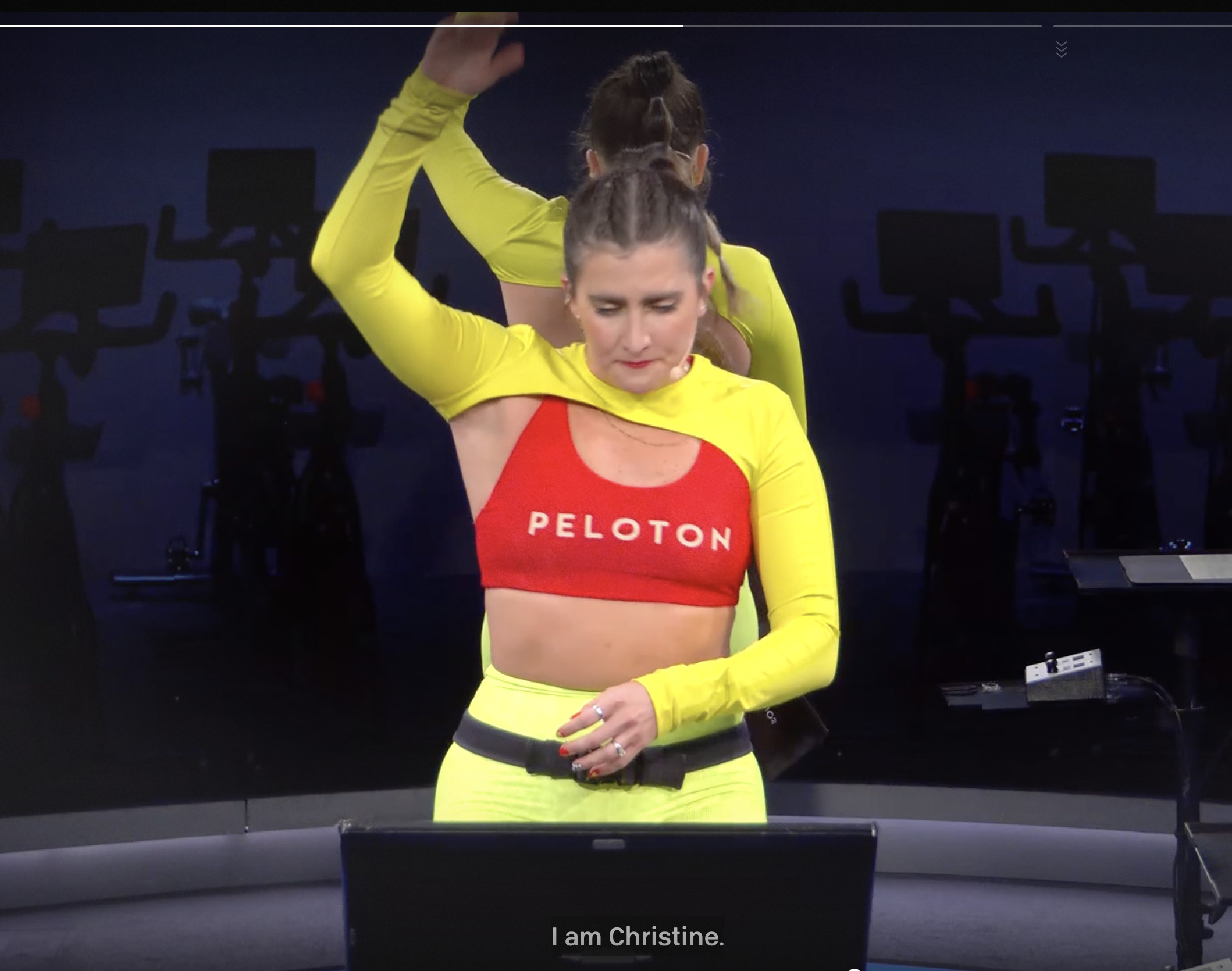 Incorrect subtitles for Camila Ramón's 15 minute Caribbean ride.