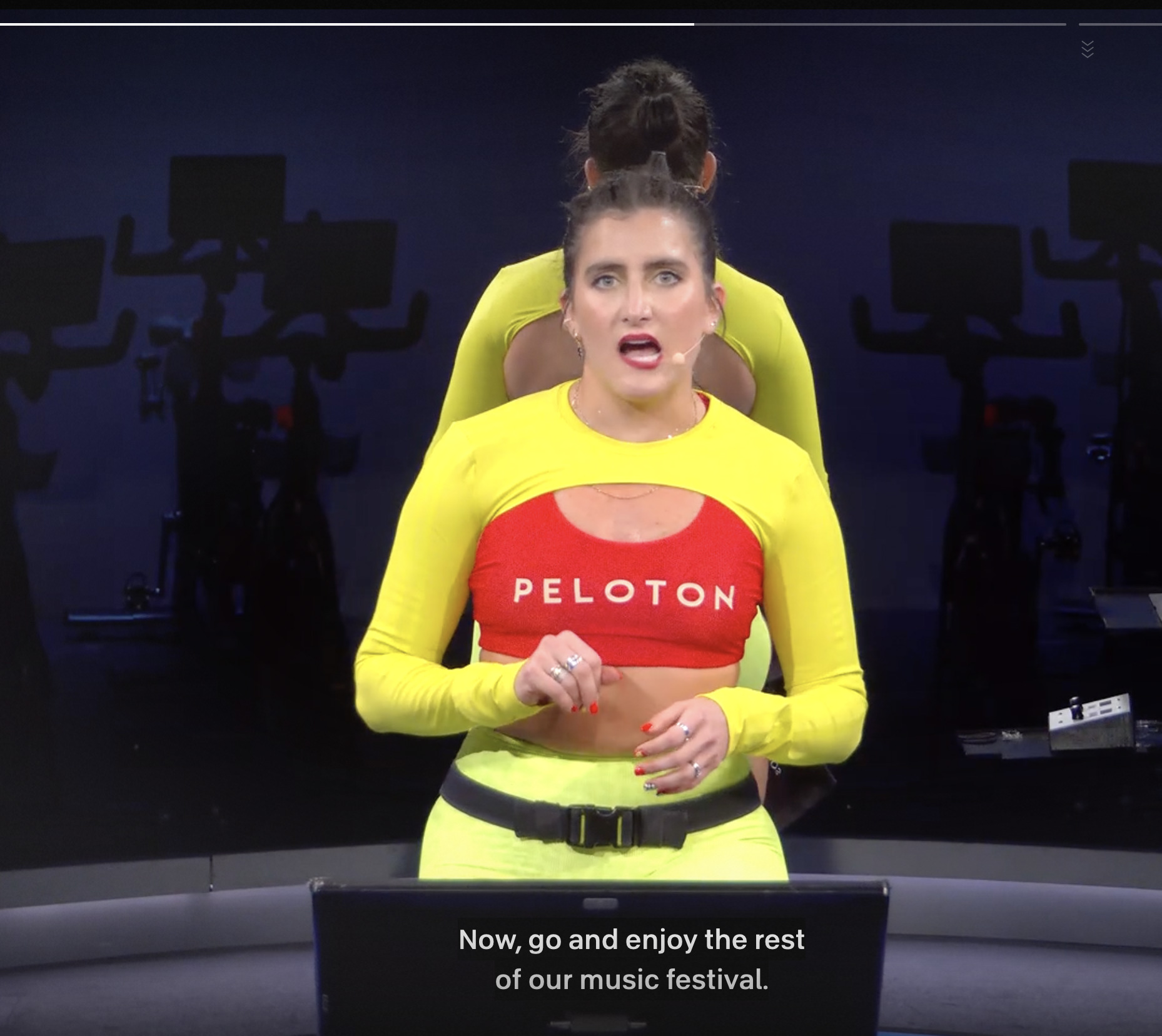 Incorrect subtitles for Camila Ramón's 15 minute Caribbean ride.