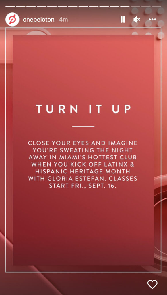 Peloton's Gloria Estefan Featured Artist Series Announcement