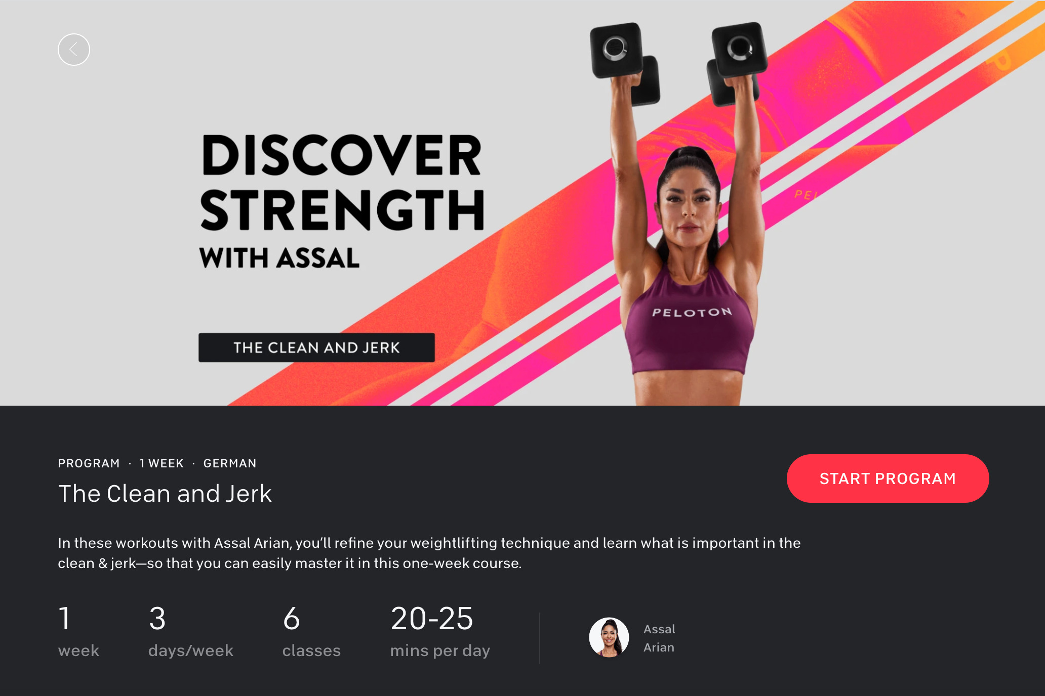 Discover Strength with Assal Arian: The Clean and Jerk
