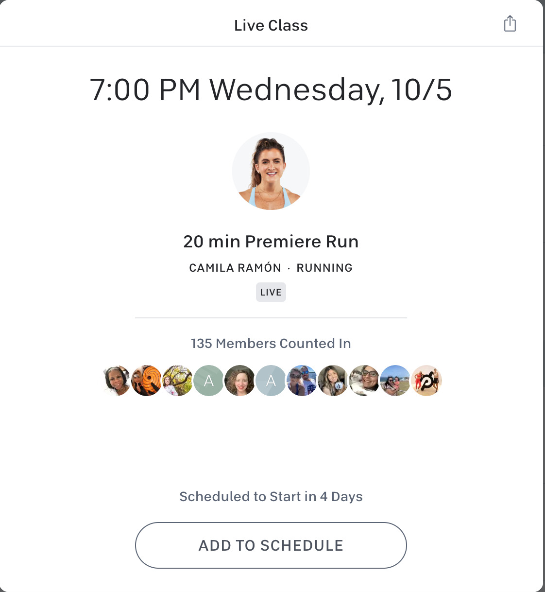 Camila's Premiere Run on Upcoming Schedule