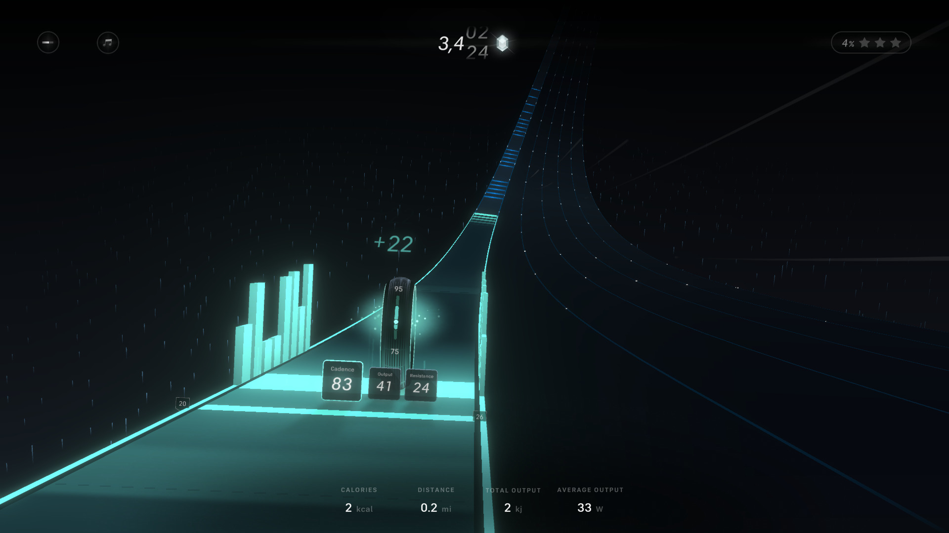 Enhanced Peloton Lanebreak Graphics