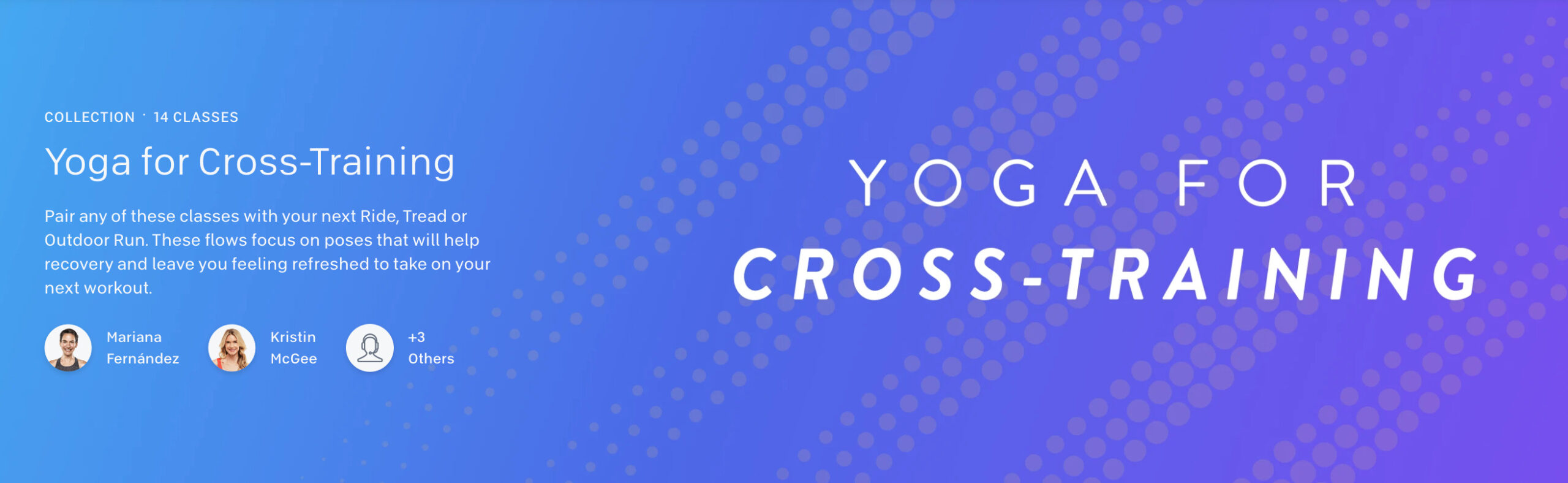 Peloton Yoga for Cross-Training Collection