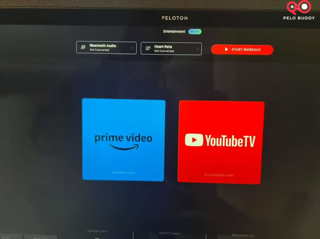 Amazon Prime Video and YouTube TV are the two options currently available.