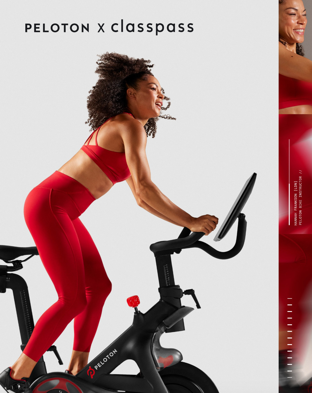 Peloton ClassPass announcement. Image credit Peloton social media.