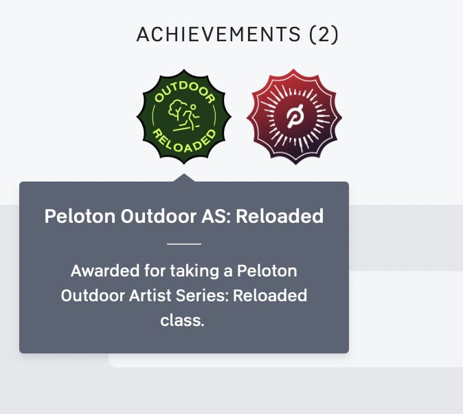 New Artist Series Reloaded Badge.