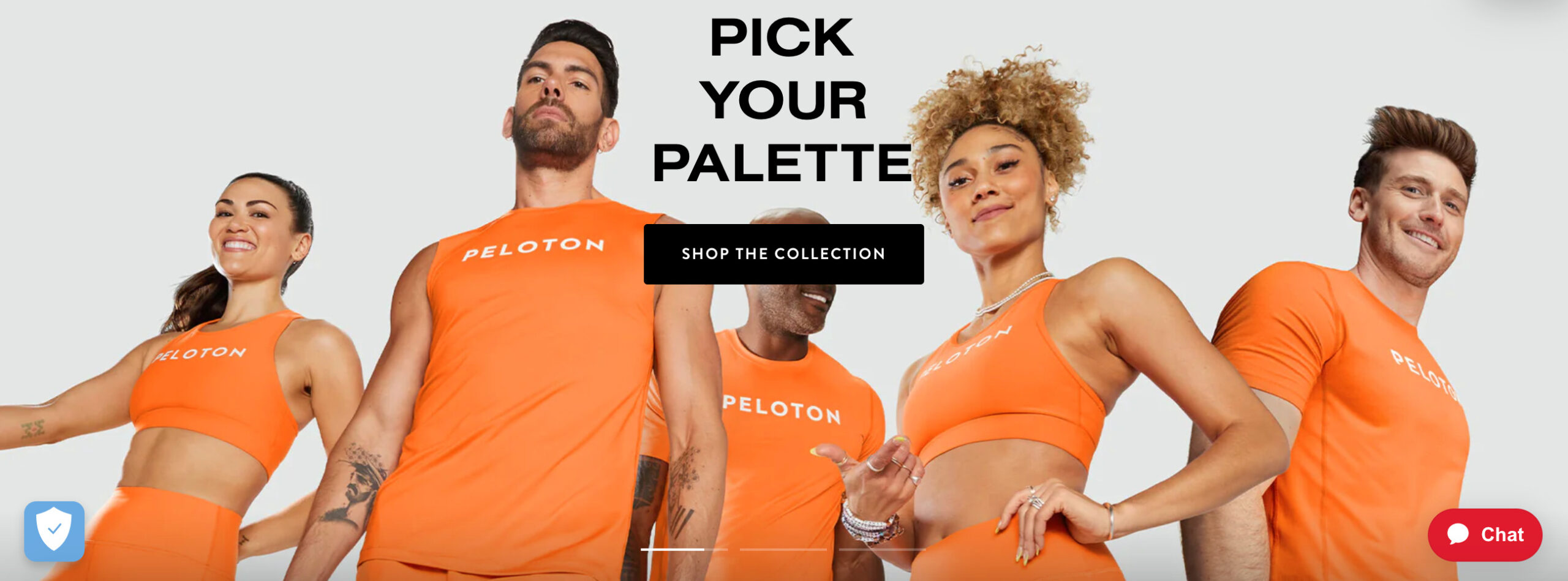 Peloton Apparel Pick Your Palette Collection