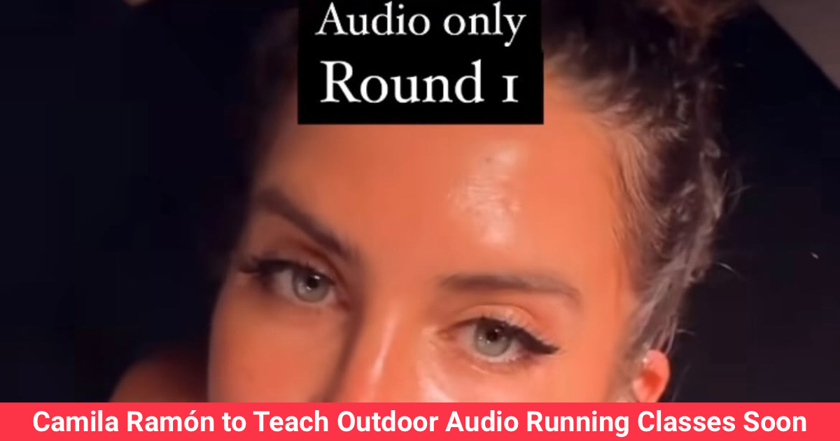 Camilla Ramon Song Camila Ramón to Teach Outdoor Audio Running Classes on Peloton ...