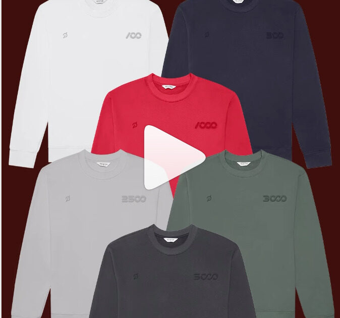 @PelotonApparel Instagram post announcing new milestone apparel. Image credit Peloton social media.