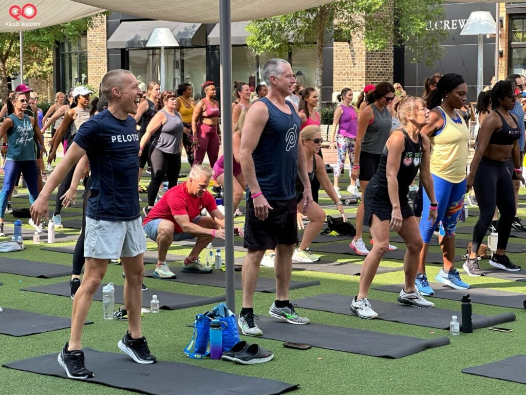 Matt Wilpers coming back out and taking the second strength class with members.