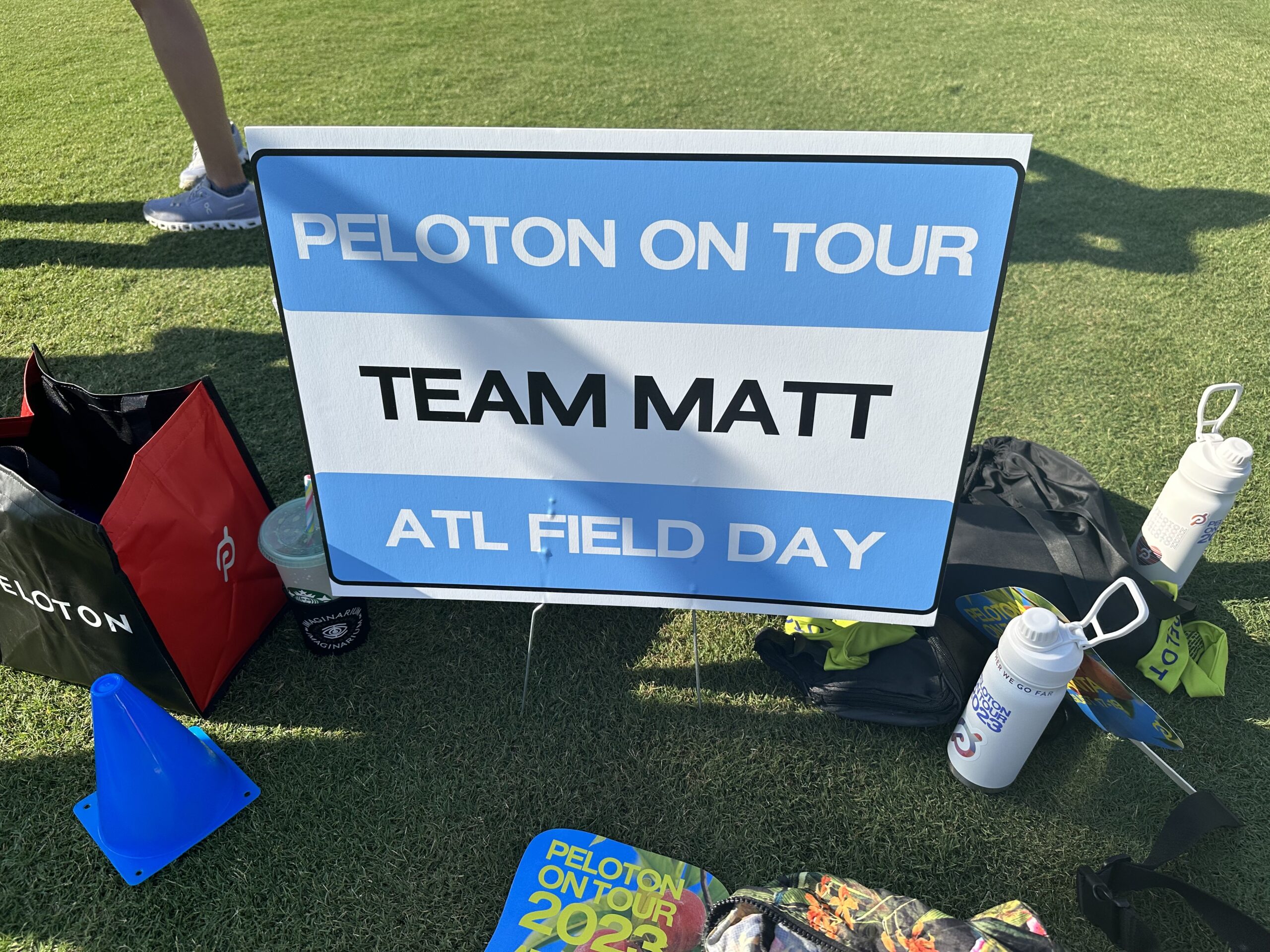 Team Matt Wilpers gathering area.