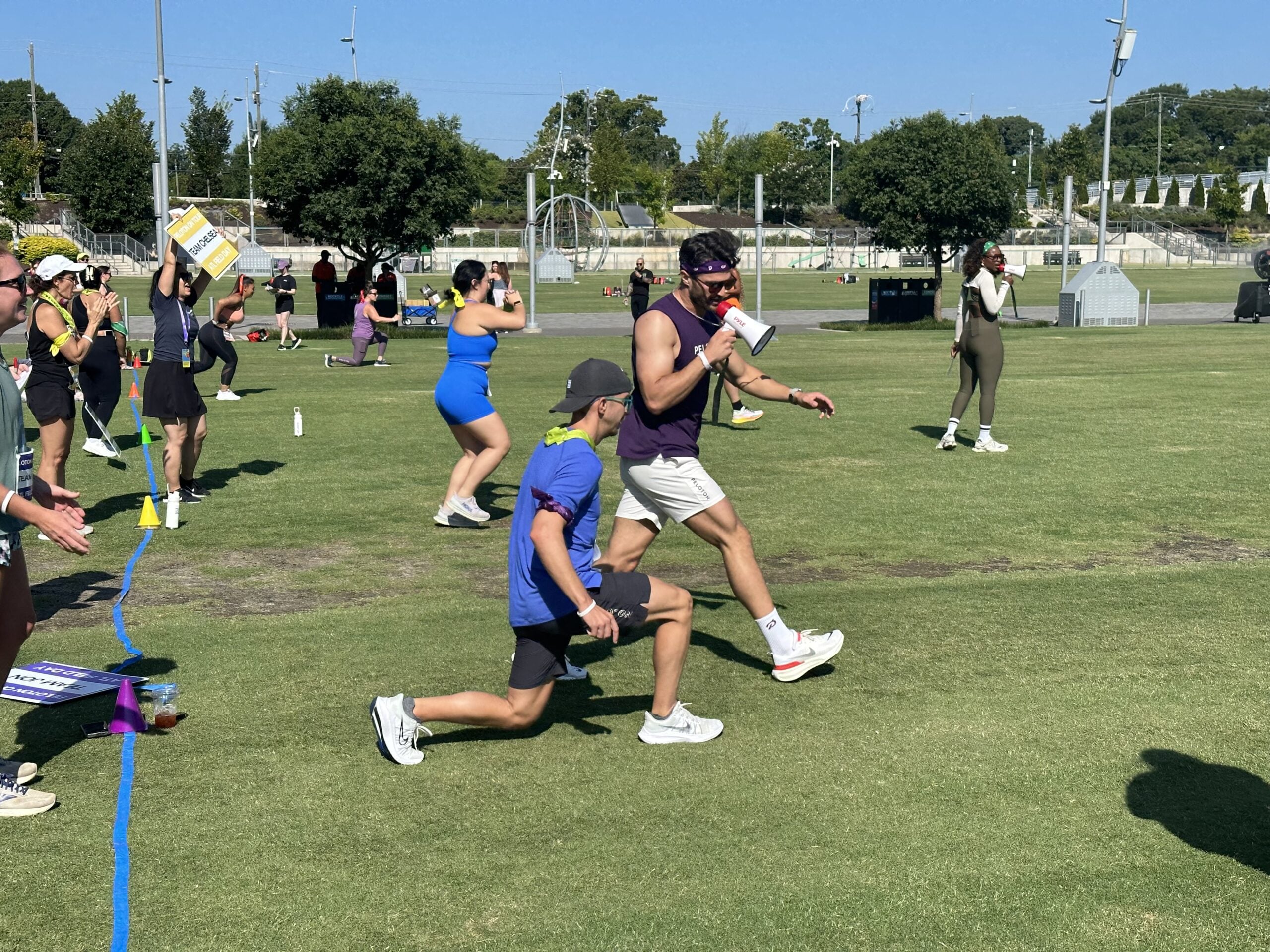 Relay portion of event.