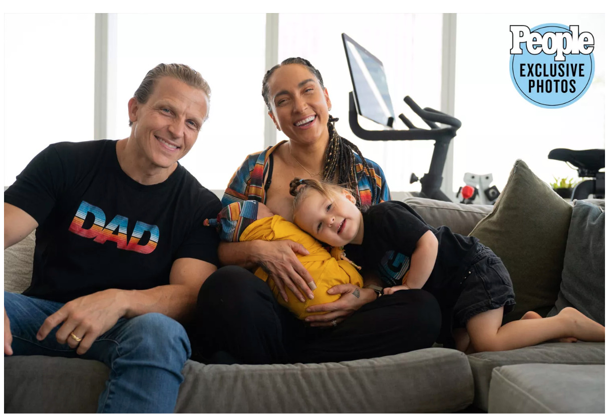 Robin, Drew, Athena, and Atlas. Photo credit People.