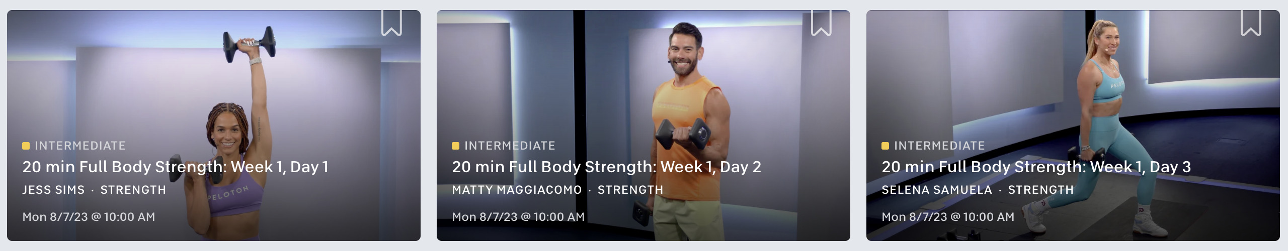 Pump Up The Volume 8 week 1 classes.