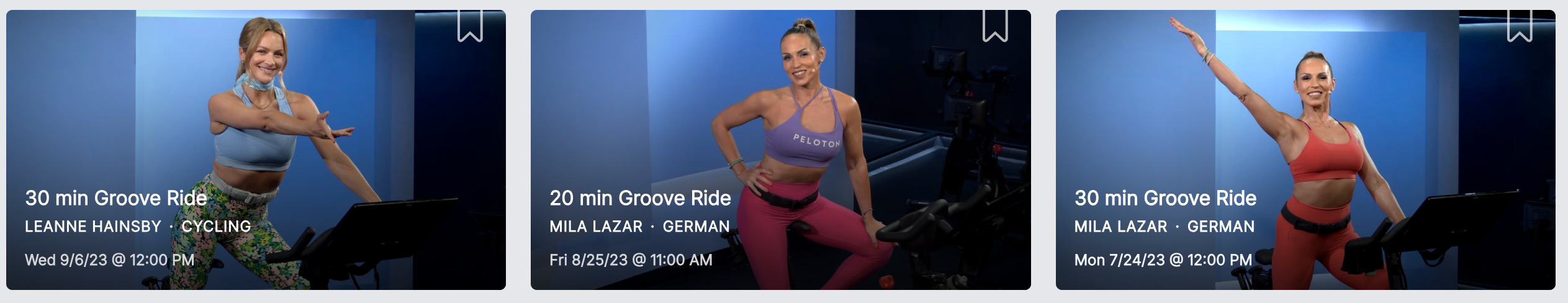 New Groove rides with Leanne Hainsby & Mila Lazar.