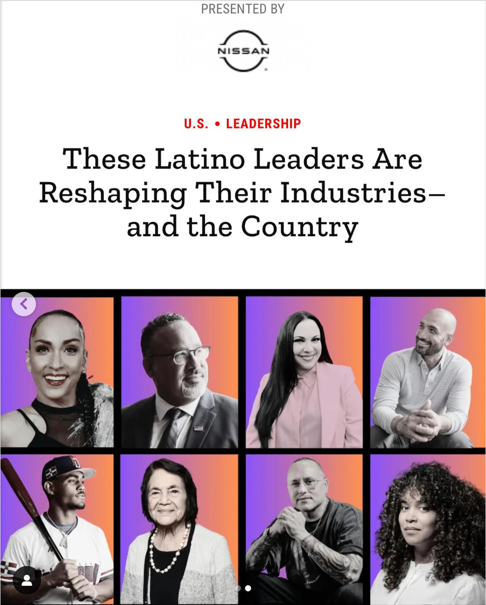 2023 Time Latino Leaders List.