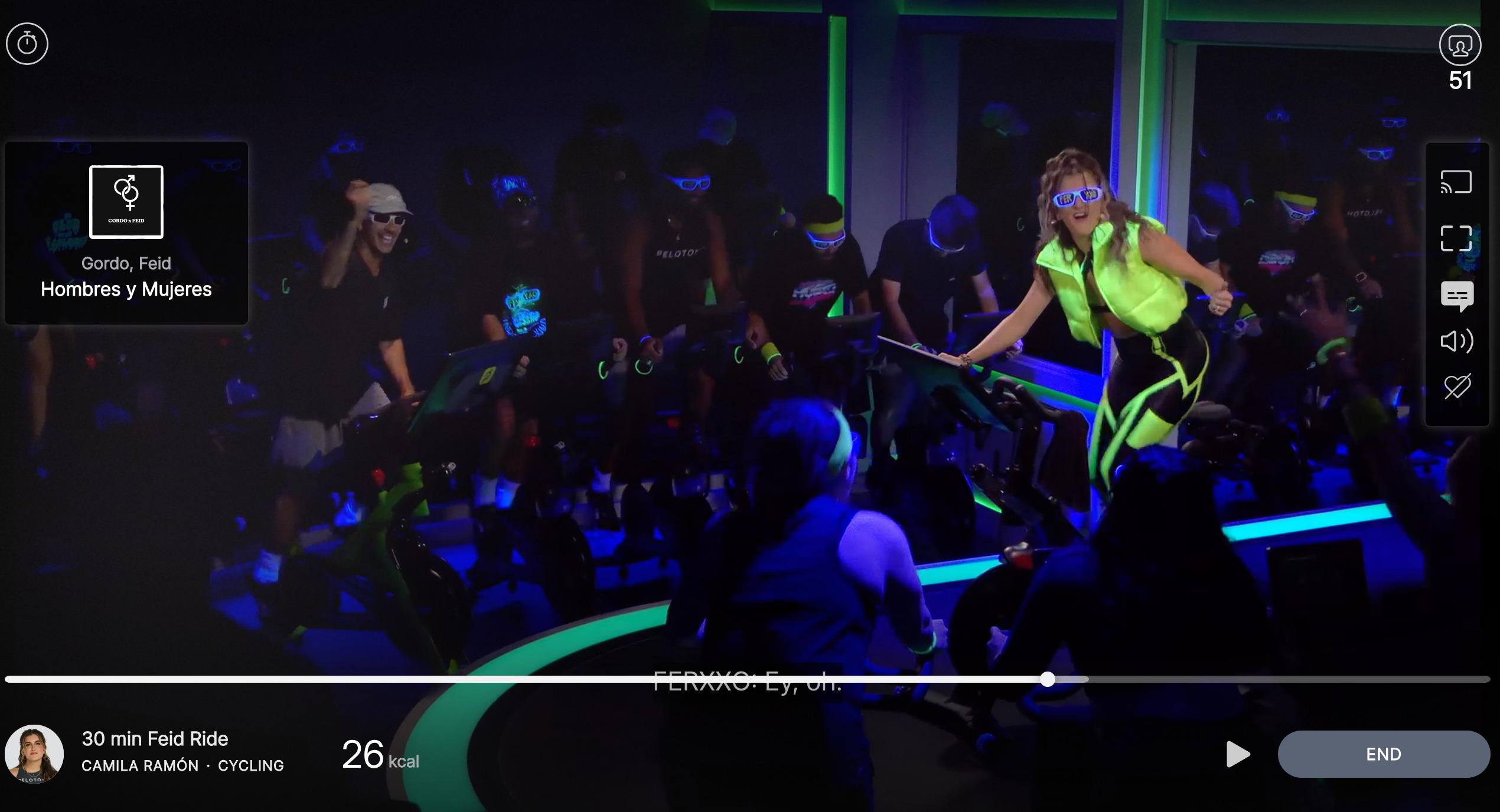 30 min. Feid Ride with Camila Ramón & Feid