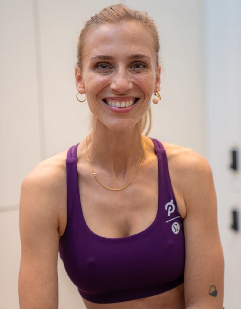 New headshot of Irene Scholz / Irene back at Peloton. Image credit Peloton.