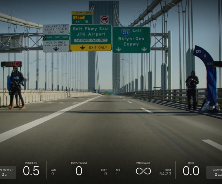 Screenshot from the NYC Marathon class.