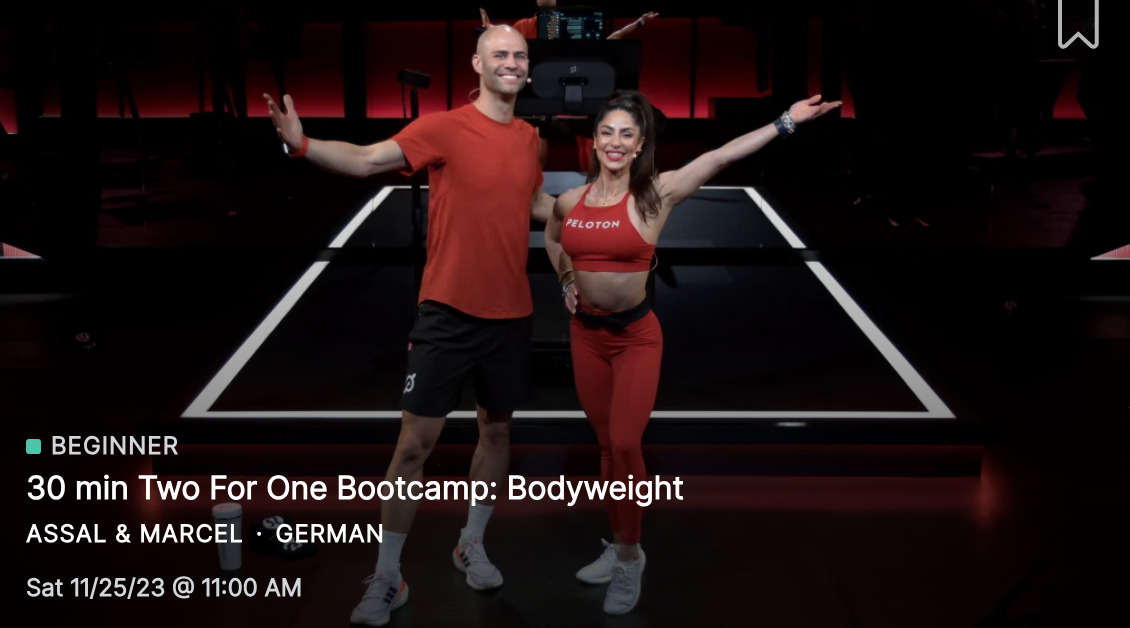 Two for One Tread Bootcamp with Marcel Maurer and Assal Arian.