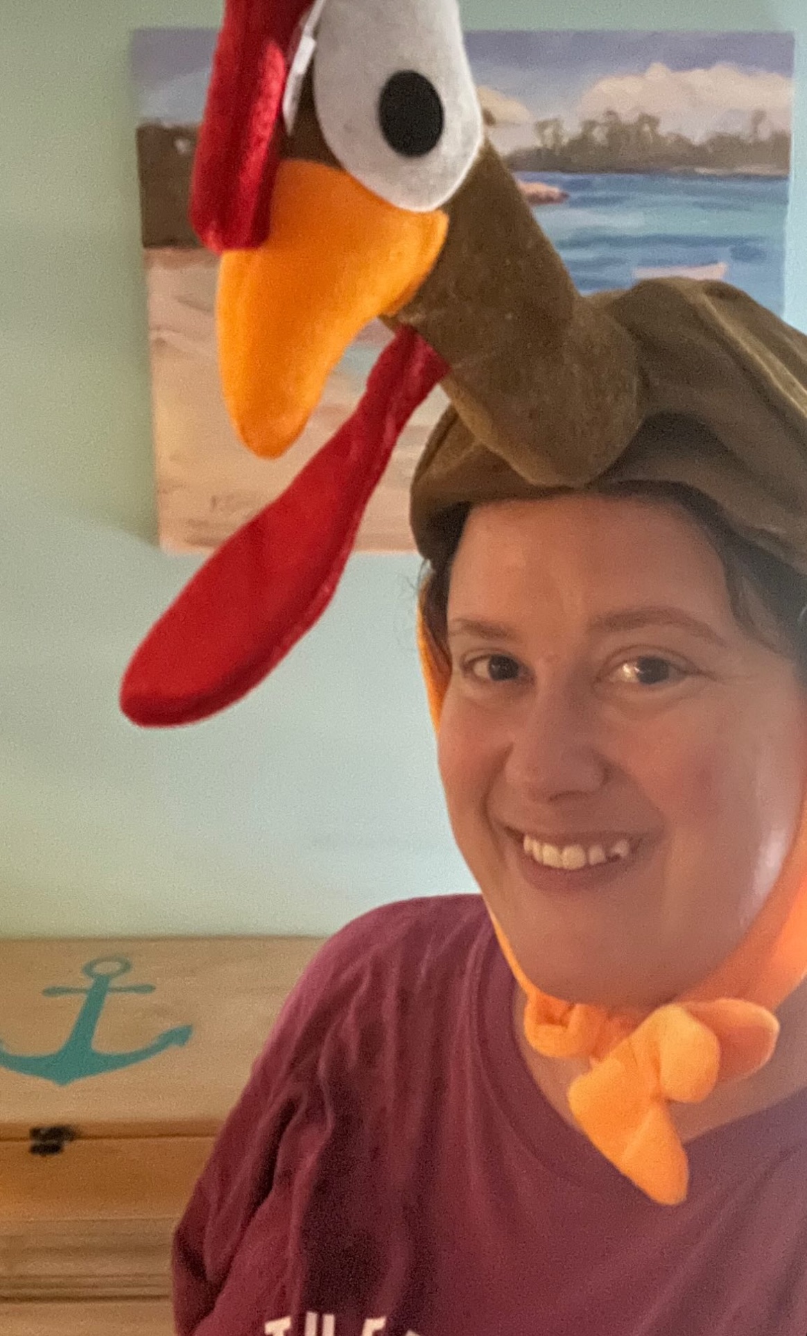 Turkey Burn hat from Peloton.