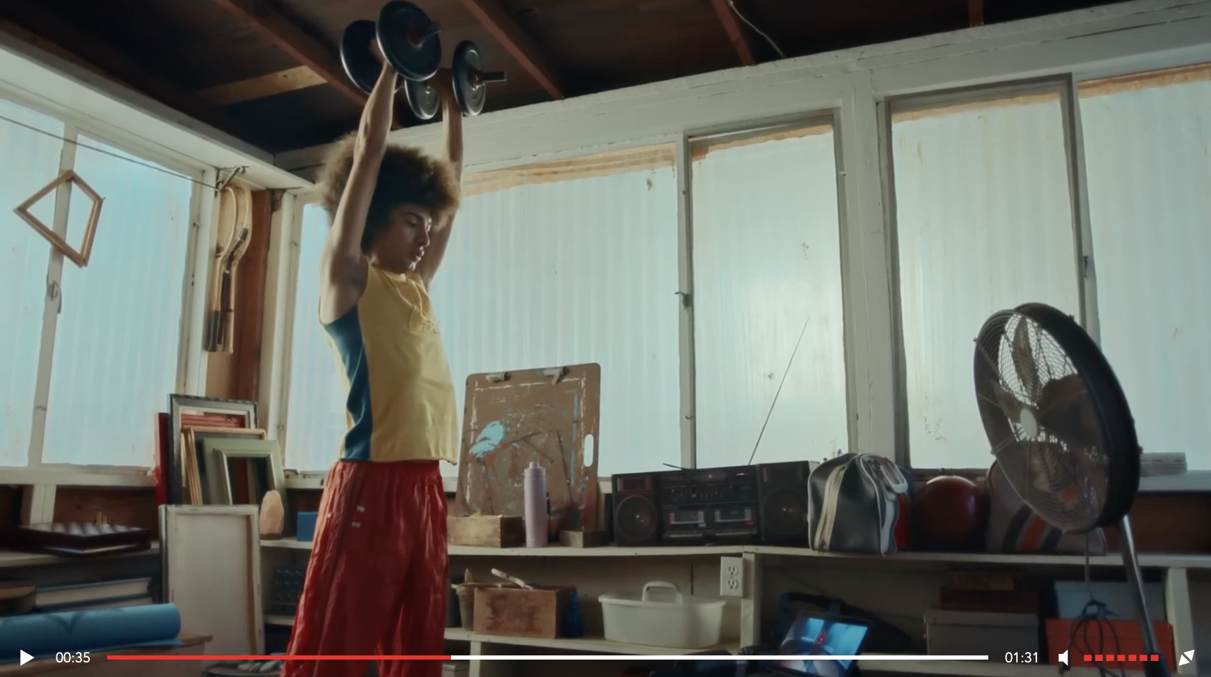 Peloton "Anyone. Anywhere." Campaign.