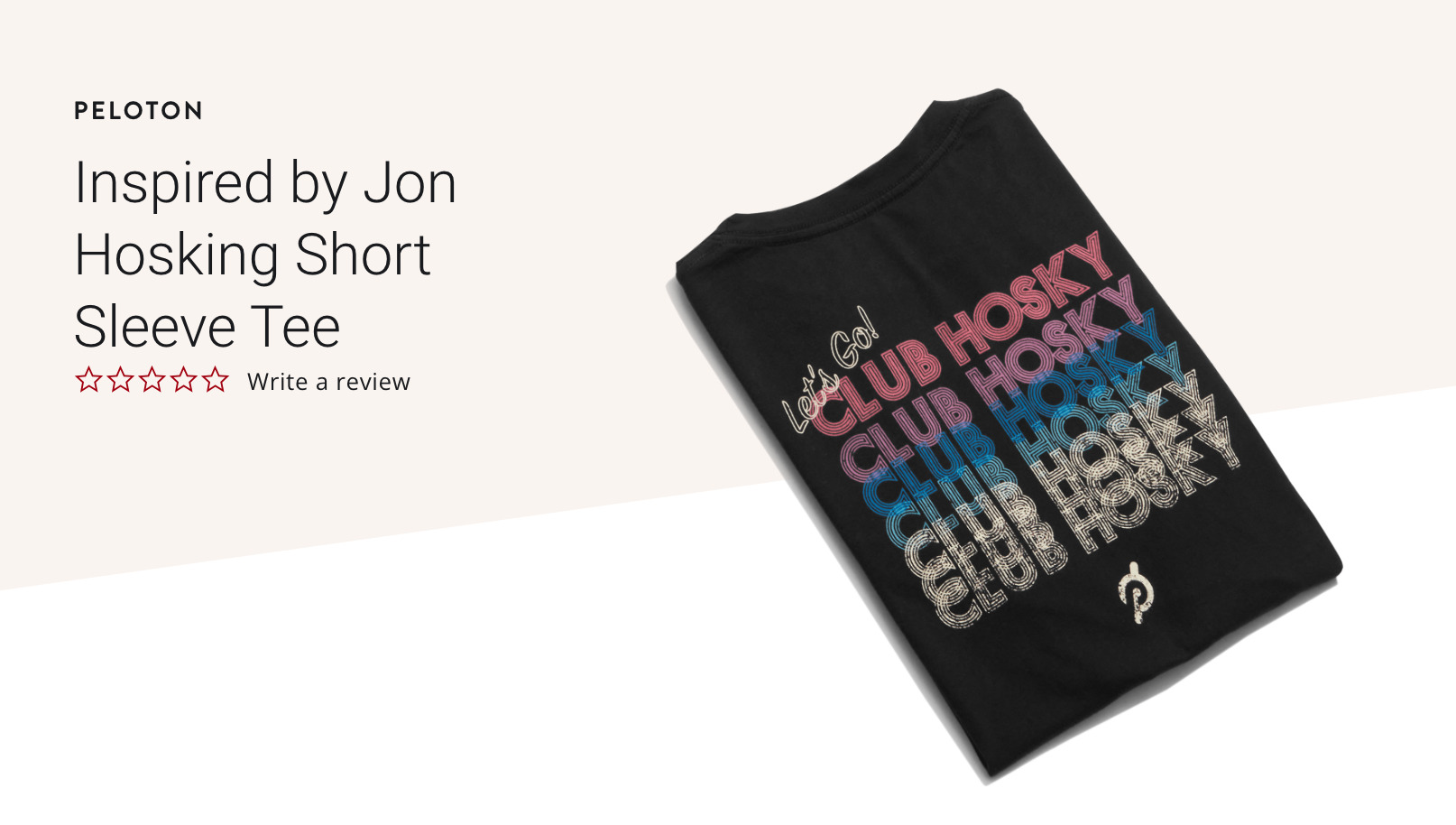 T-shirt inspired by Jon Hosking.