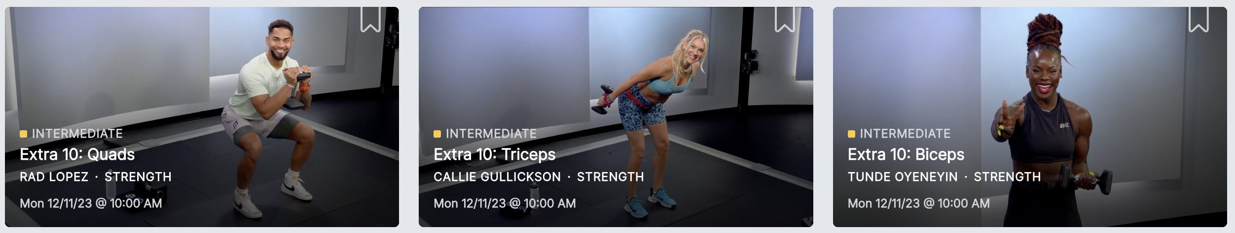 Extra 10 Strength classes released on 12/11/23.