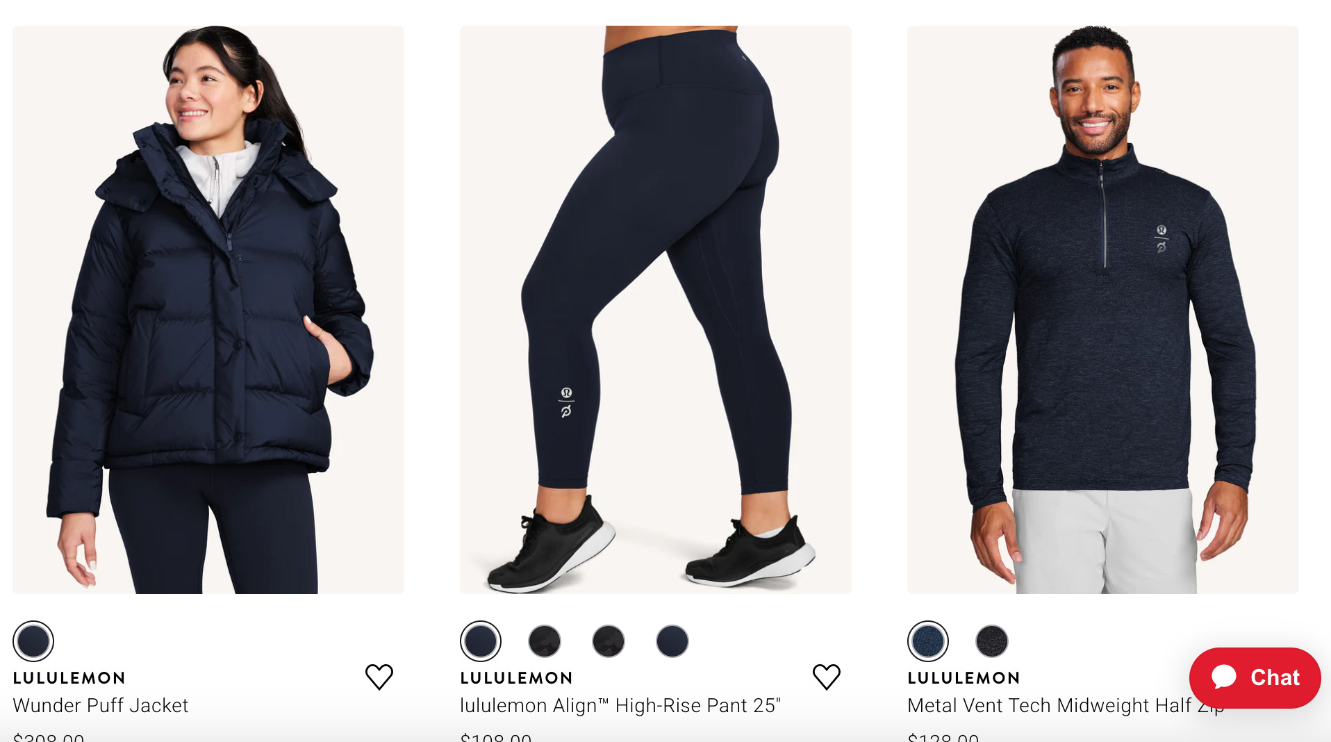 Peloton Apparel lululemon winter collection.