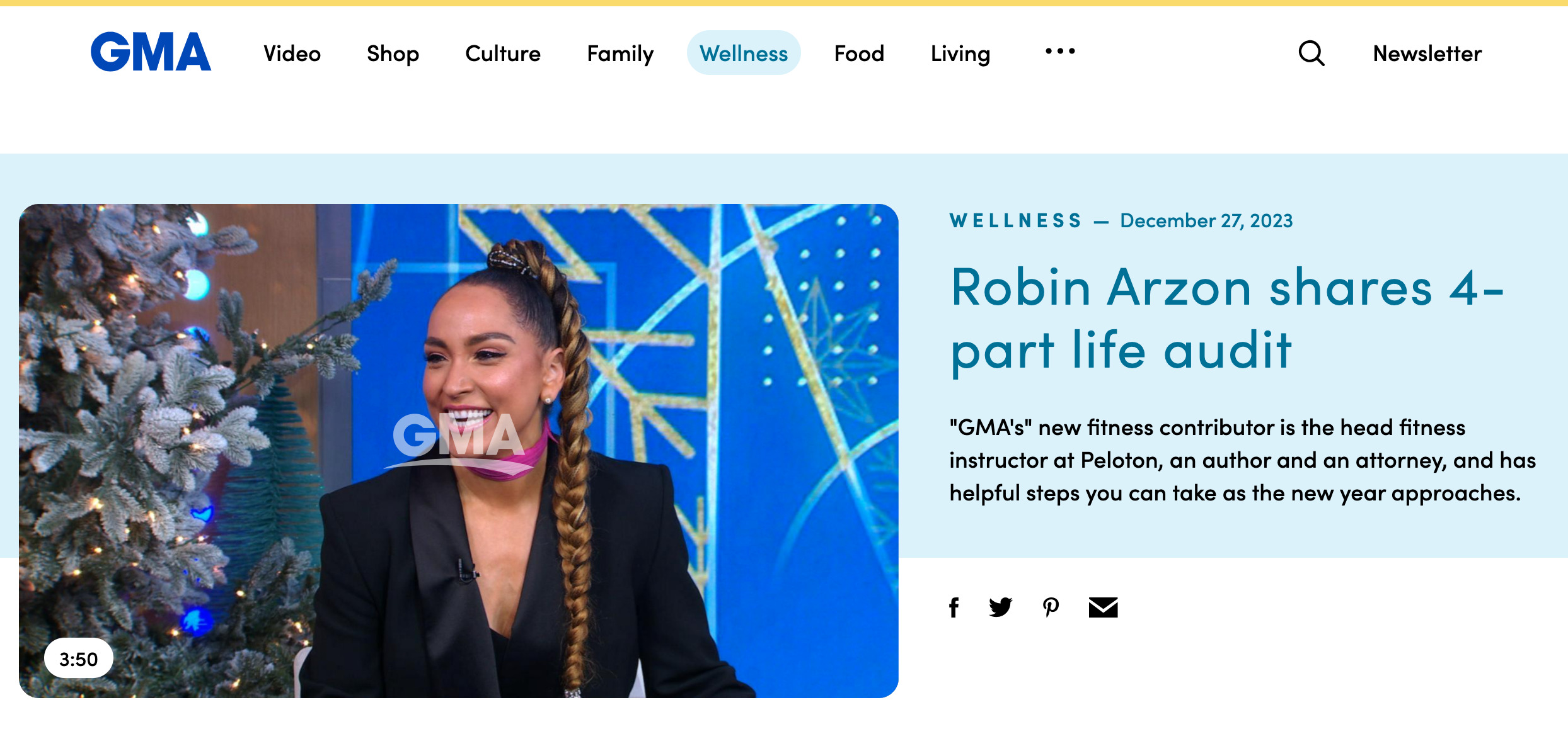 Robin Arzón's first story as a GMA contributor.
