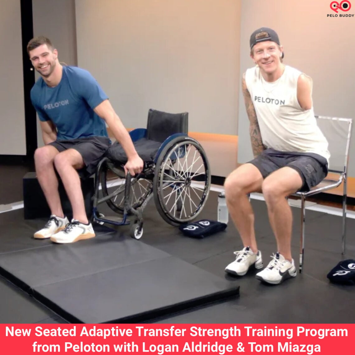 New Seated Adaptive Transfer Strength Training Program from Peloton ...
