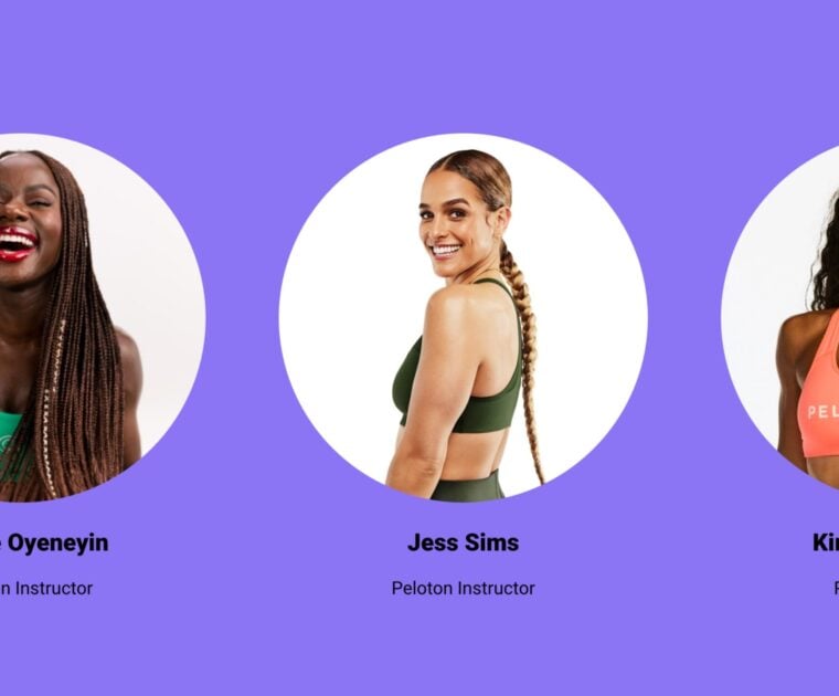 Cultivating Community with Tunde, Jess, and Kirsten virtual community Peloton event