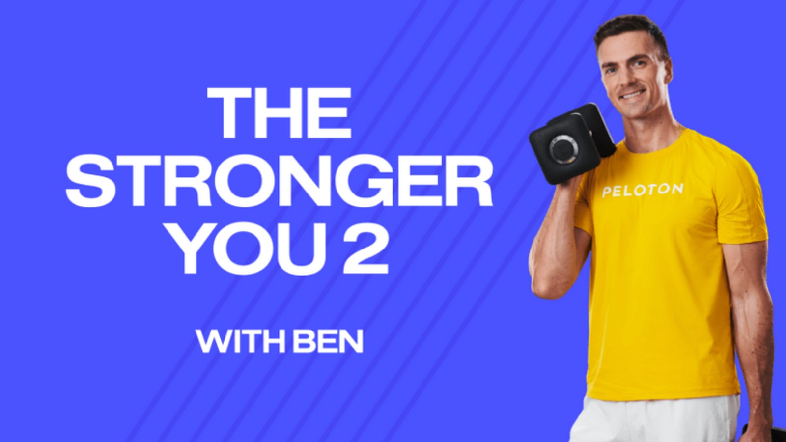 Ben Alldis' "The Stronger You 2" program on Peloton.