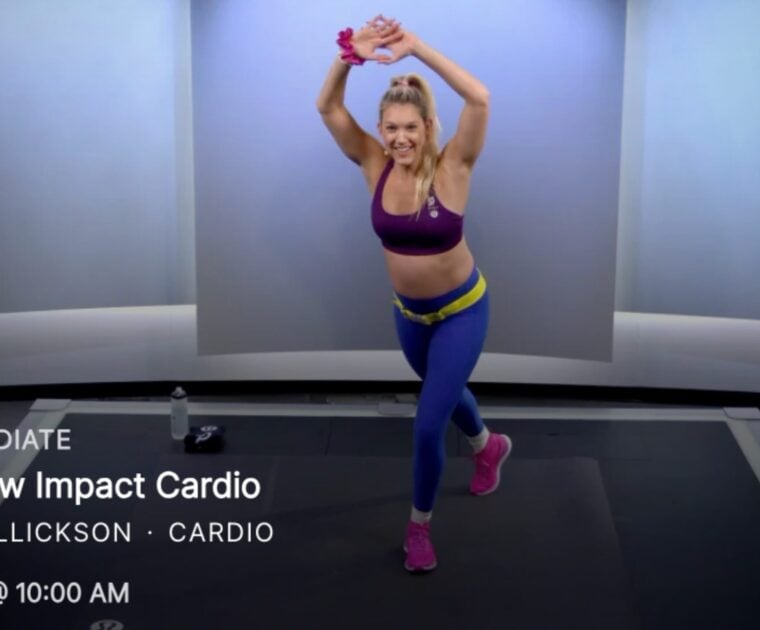 New Callie Gullickson low impact cardio class.