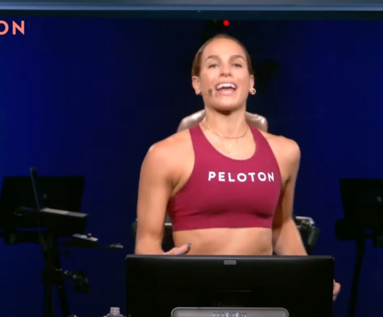 Jess Sims "Because Why Not" Peloton Tread comercial.